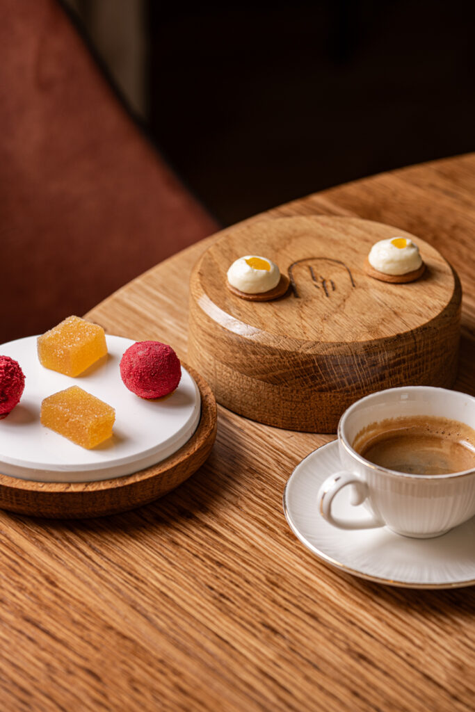 Mignardises servies avec nos boissons chaudes